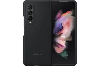 Coque Z Fold en silicone noir