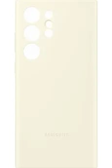 Coque et étui téléphone mobile Samsung Coque Silicone S23 Ultra Blanc