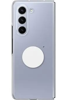 Coque et étui téléphone mobile Samsung Coque transparente avec support amovible Z Fold 5