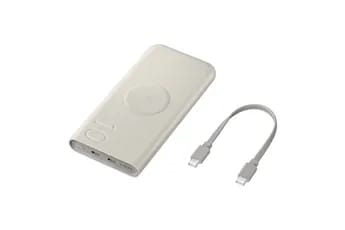 Batterie externe Samsung Batterie Externe Induction 10,000mAh beige materiaux recycles 25w