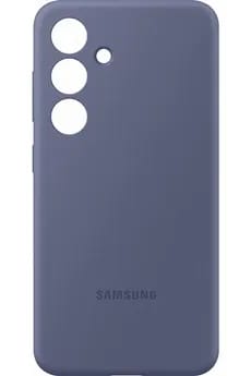 Coque et étui téléphone mobile Samsung Coque Silicone pour Galaxy S24 Violet