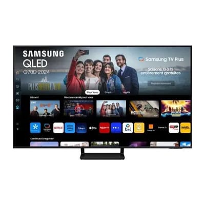 TV QLED - SAMSUNG - TQ65Q70DATXXC - 65'' (165 CM) - 4K UHD 3840X2160 - 120 HZ - HDR10+ - GAMING HUB - SMART TV - 4XHDMI