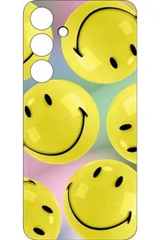 Coque et étui téléphone mobile Samsung Coque à fond d'écran dynamique pour Galaxy S24+ Jaune