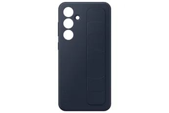 Coque avec laniere et support pour Galaxy S24 FE - Bleu Fonce