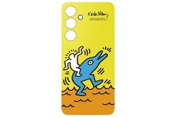 Coque a fond d''ecran dynamique pour Galaxy S24 FE - Jaune