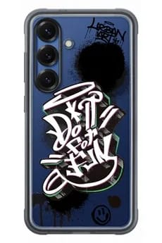 Flipsuit personnalisable renforcee Galaxy S25 Noir