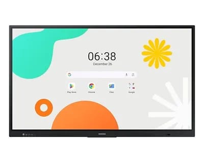 Samsung Interactive Display WA65F - Classe de diagonale 65" WAF Series écran LCD rétro-éclairé par LED - éducation/entreprise - avec écran tactile (multi-touches) - Android - 4K UHD (2160p) 3840...