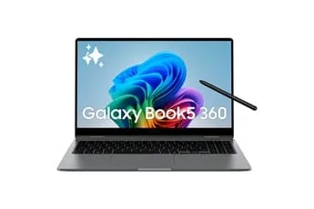 Galaxy Book5 360 écran tactile 15,6'' FHD Copilot+ Intel Core Ultra 5 16 Go RAM 512 Go SSD Anthracite