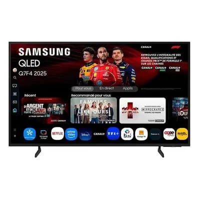 Téléviseur QLED TQ75Q7F4 75" (189 cm) 4K Ultra HD Smart TV