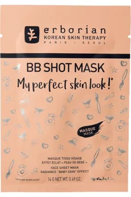 Masque tissu visage BB Shot Mask                                - Erborian