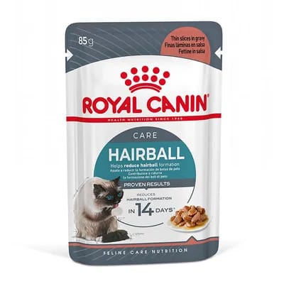 12x85g Hairball Care en sauce Royal Canin - Pâtée pour chat