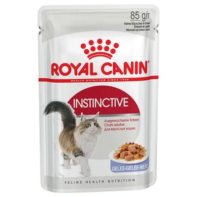 12x85g Instinctive en gelée Royal Canin - Pâtée pour chat