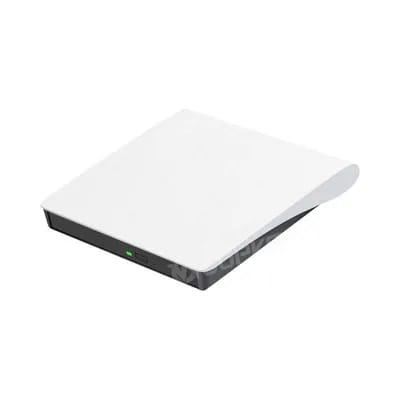 Woopker-Lecteur DVD externe USB 3.0,graveur CD portable,compatible avec ordinateur portable,ordinateur de bureau,Windows,Linux,OS,Apple,Mac,BlackDVD,RW Drive - Type White