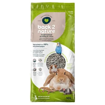 Litière Back-2-Nature Small pour petits animaux - 10 L