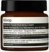 Crème Hydratante à la Mandarine pour le Visage