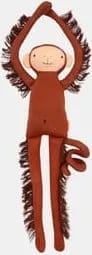 Peluche Baboo le singe en coton biologique