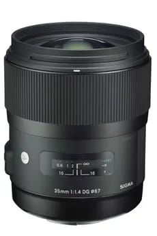 Objectif à Focale fixe Sigma 35mm F/1.4 DG HSM Art pour Canon
