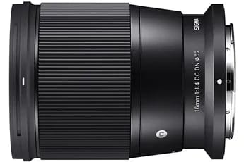 Objectif à Focale fixe Sigma 16mm F/1.4 DC DN Contemporary pour NIKON Z