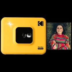 Appareil photo instantané KODAK Mini Shot 3 C300 - Impression format carré Jaune