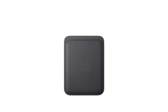 Porte cartes en tissage fin pour iPhone avec MagSafe - Noir