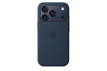 Coque iPhone 17 Pro en silicone avec MagSafe - Minuit