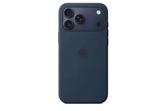 Coque iPhone 17 Pro Max en silicone avec MagSafe - Minuit