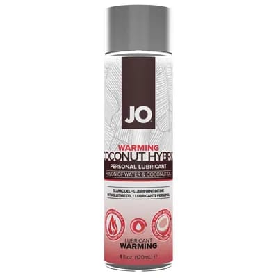 System JO – Lubrifiant Hybride à la Noix de Coco Chauffant 120 ml