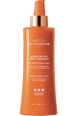 Lait corps protecteur perfecteur de bronzage Adaptasun - Soleil fort - Institut Esthederm