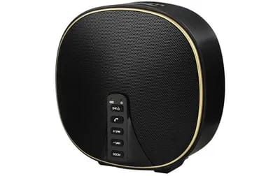 Enceinte Bluetooth Portable 10W Stéréo 32Go TWS Basses Profondes Outdoor Or YONI