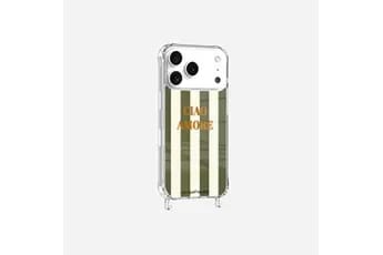 imprimée MagSafe Ciao Amore avec anneau Kaki pour iPhone 17 Pro