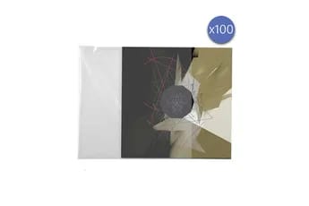Accessoire platine vinyle Enova Hifi Lot de 100 pochettes pour disques vinyle 33 tours PEV 100 33T