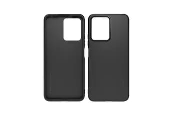 Coque et étui téléphone mobile Made For Xiaomi Coque arriere semi-rigide Noir pour Xiaomi Redmi Note 12 4G