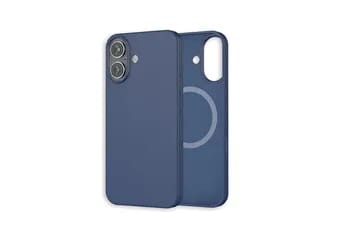 Coque Silicone avec MagSafe pour iPhone 16 - Bleu