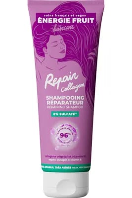 Shampoing réparateur pour cheveux très abimés au collagène et vitamine B - Energie Fruit