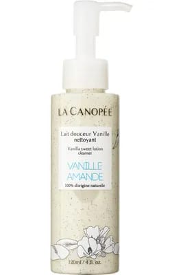 Lait douceur Vanille nettoyant et démaquillant - La Canopée