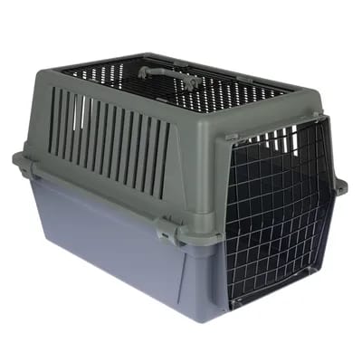 Cage de transport TIAKI Verde pour chat - L 32,5 x l 48 x H 29 cm