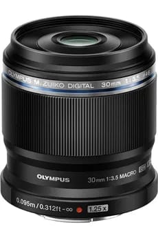 Objectif à Focale fixe Olympus M.ZUIKO DIGITAL ED 30MM f/3.5 MACRO