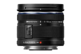 Objectif zoom Om System M.Zuiko Digital 9-18mm f4.0-5.6 II