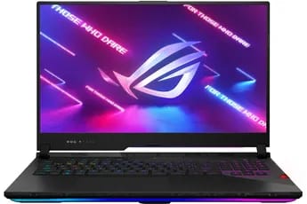 PC portable Asus ROG SCAR17-G733PYV 17.3" WQHD 240Hz AMD Ryzen 9 7945HX RAM 32 Go DDR5 1 To SSD GeForce RTX 4090 TGP 175 W Noir