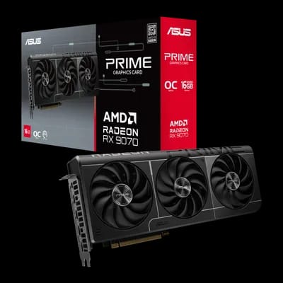 Asus Prime Radeon RX 9070 OC Edition 16GB GDDR6