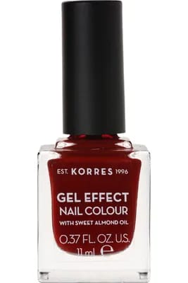 Vernis effet-gel longue tenue - Wine Red - Korres