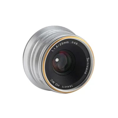 7artisans 25mm F/1.8 Argent Pour Sony Monture E