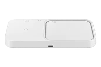 Chargeur pour téléphone mobile Samsung Pad Induction plat DUO Watch, Charge Rapide 15W (chargeur secteur non inclus) Blanc