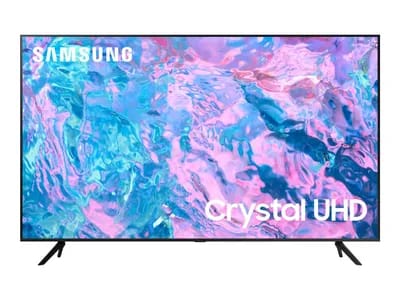 Samsung HG65CU700EU - Classe de diagonale 65" HCU7000 Series TV LCD rétro-éclairée par LED - Crystal UHD - hôtel / hospitalité - Tizen OS - 4K UHD (2160p) 3840 x 2160 - HDR - noir