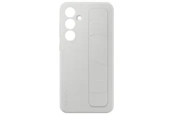 Coque avec laniere et support pour Galaxy S24 FE - Gris