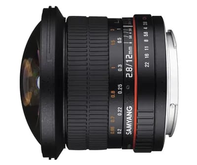 Fish-Eye Samyang 12mm F2.8 ED AS NCS pour Nikon AE